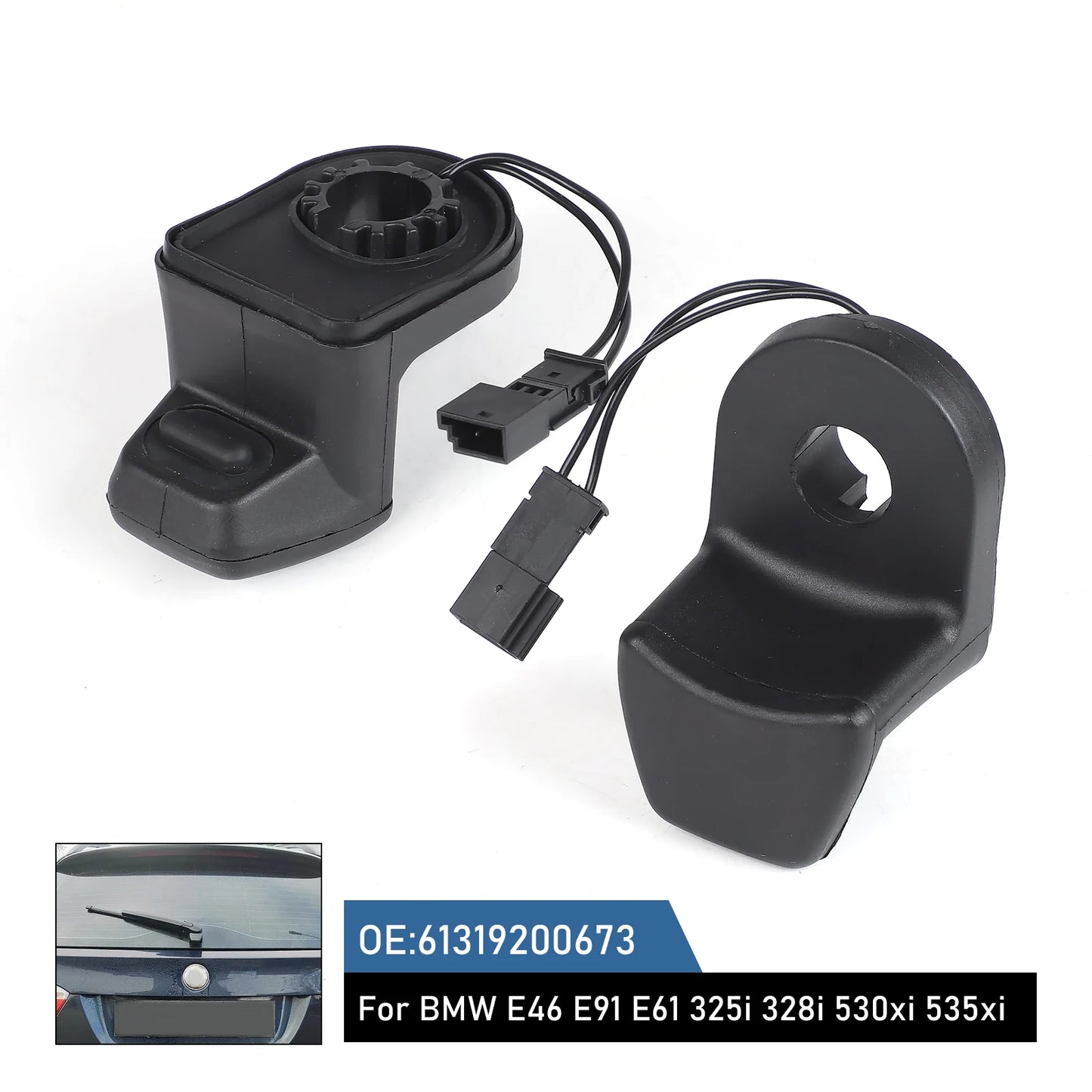 61319200673 For BMW E46 E91 E61 328i 535xi 323i 325xi 328i 328ixDrive 328xi 535xi Car Rear Tailgate Window Key Button Switch