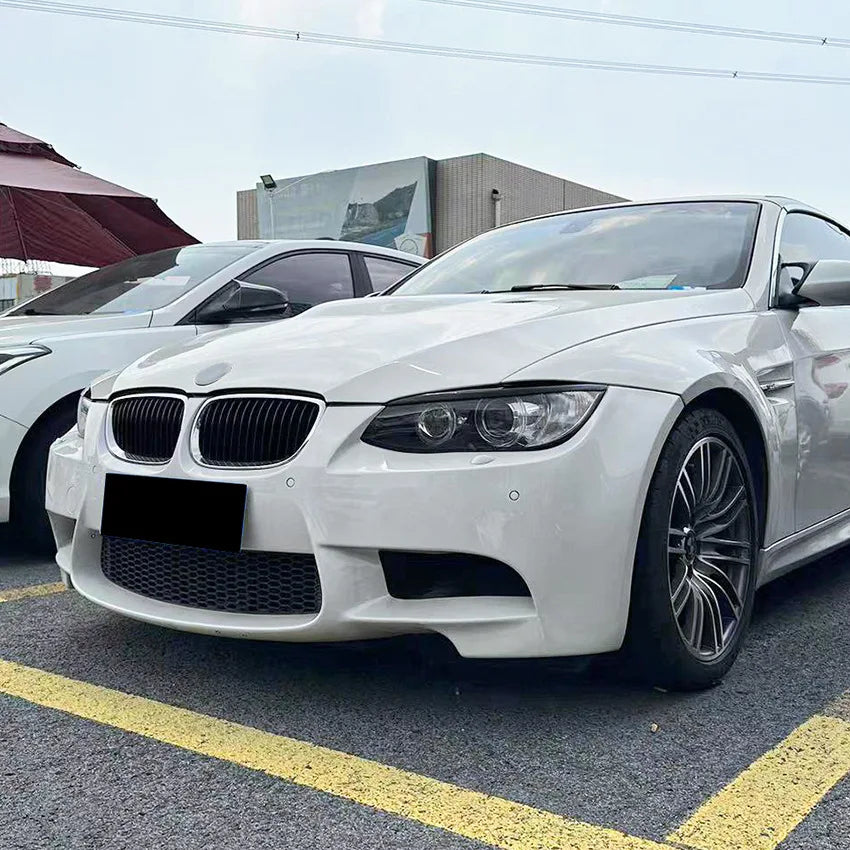 ABS Gloss Headlight Eyebrows Eyelids 2Pcs for BMW E92 E93 3 Series 325i 330i 330d 335i 335d Pre-LCI 3D Stickers Car Accessories