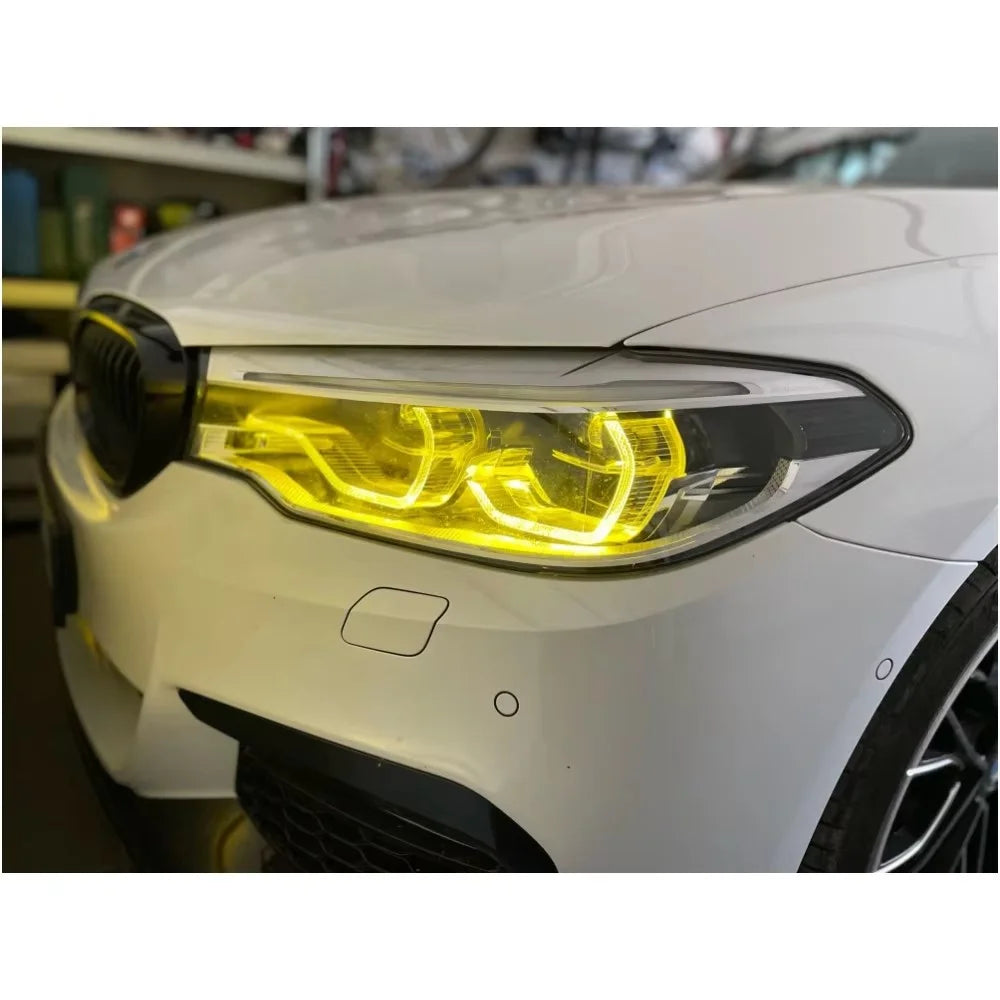 Yellow Blue DRL Modules For BMW 5 Series G30 M5 F90 520i 530i 540i G32 GT 2017 2018 2019 Adaptive LED Headlight Red Angel Eye