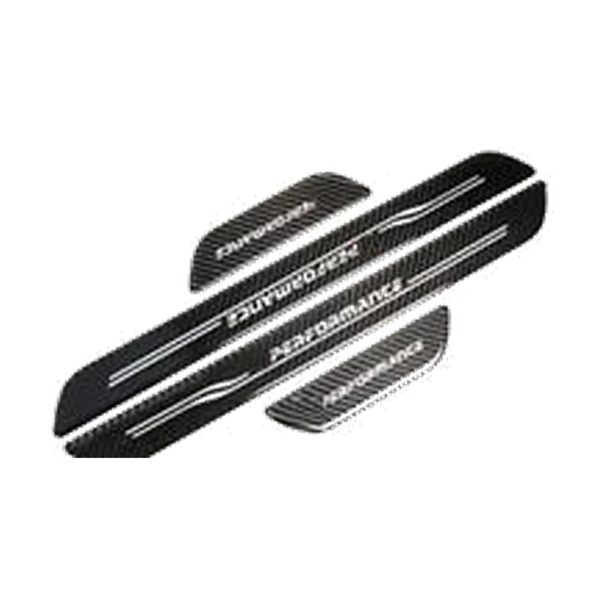 Carbon fiber door sill scuff plate set of four for BMW X3 F25 / X4 F26 2011 to 2017