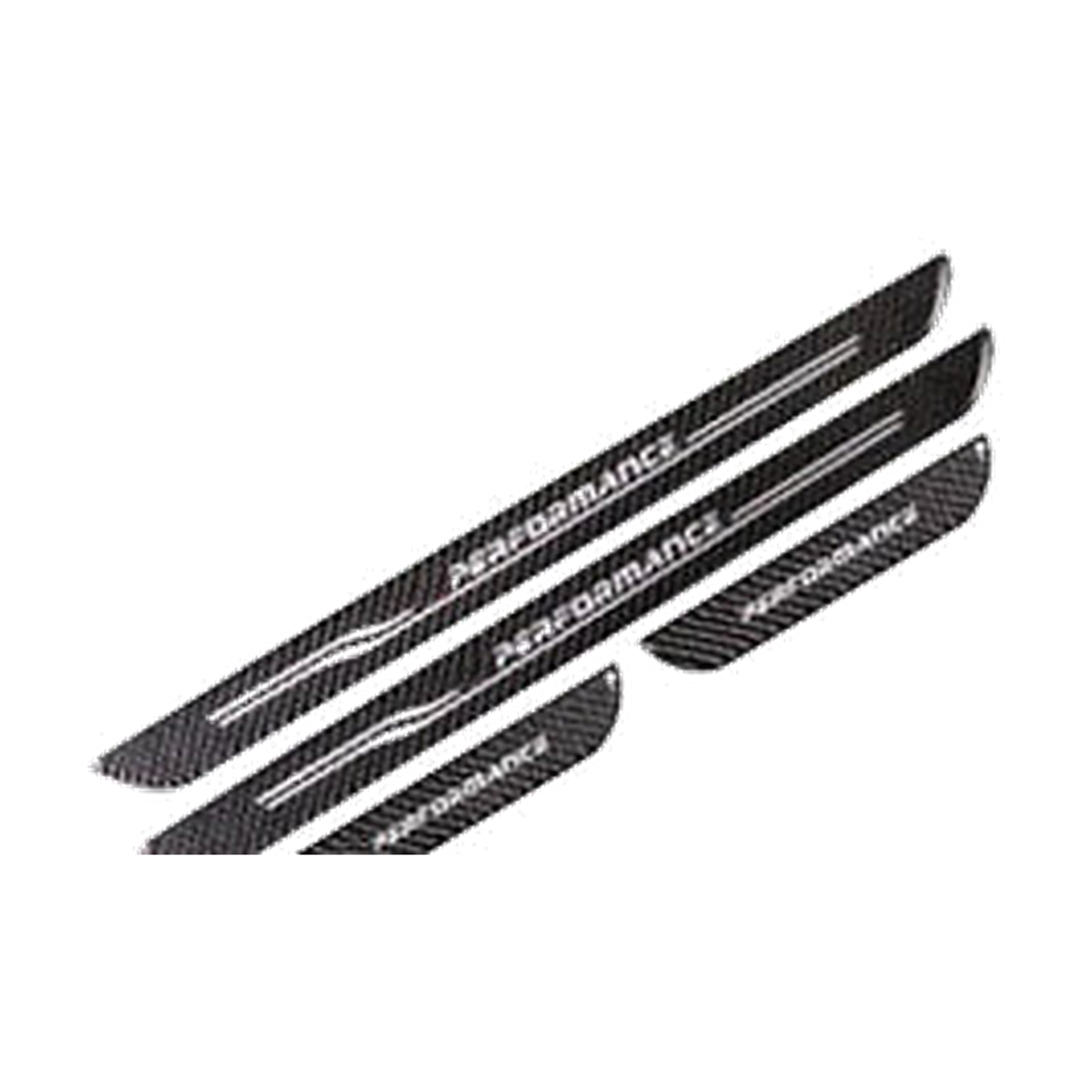 Carbon fiber door sill scuff plate set for BMW 3 Series E90, high spec