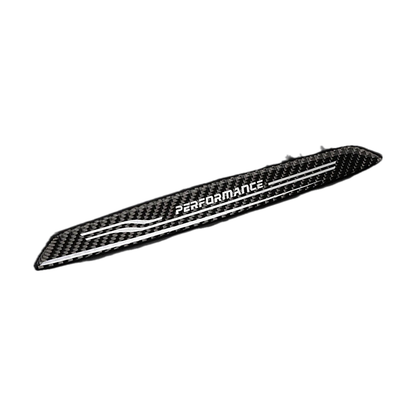 Carbon fiber door sill scuff plate for BMW 4 Series F36 2013 to 2018