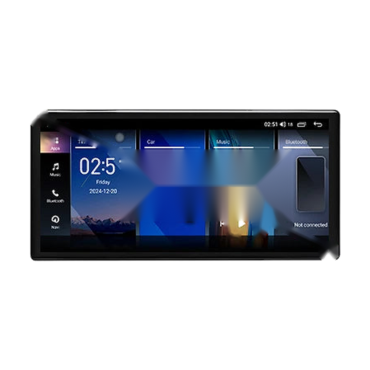 12.3 inch Android screen, 2GB/32GB with rear camera, for BMW X3 G01, X4 G02, EVO (2018 to 2020)