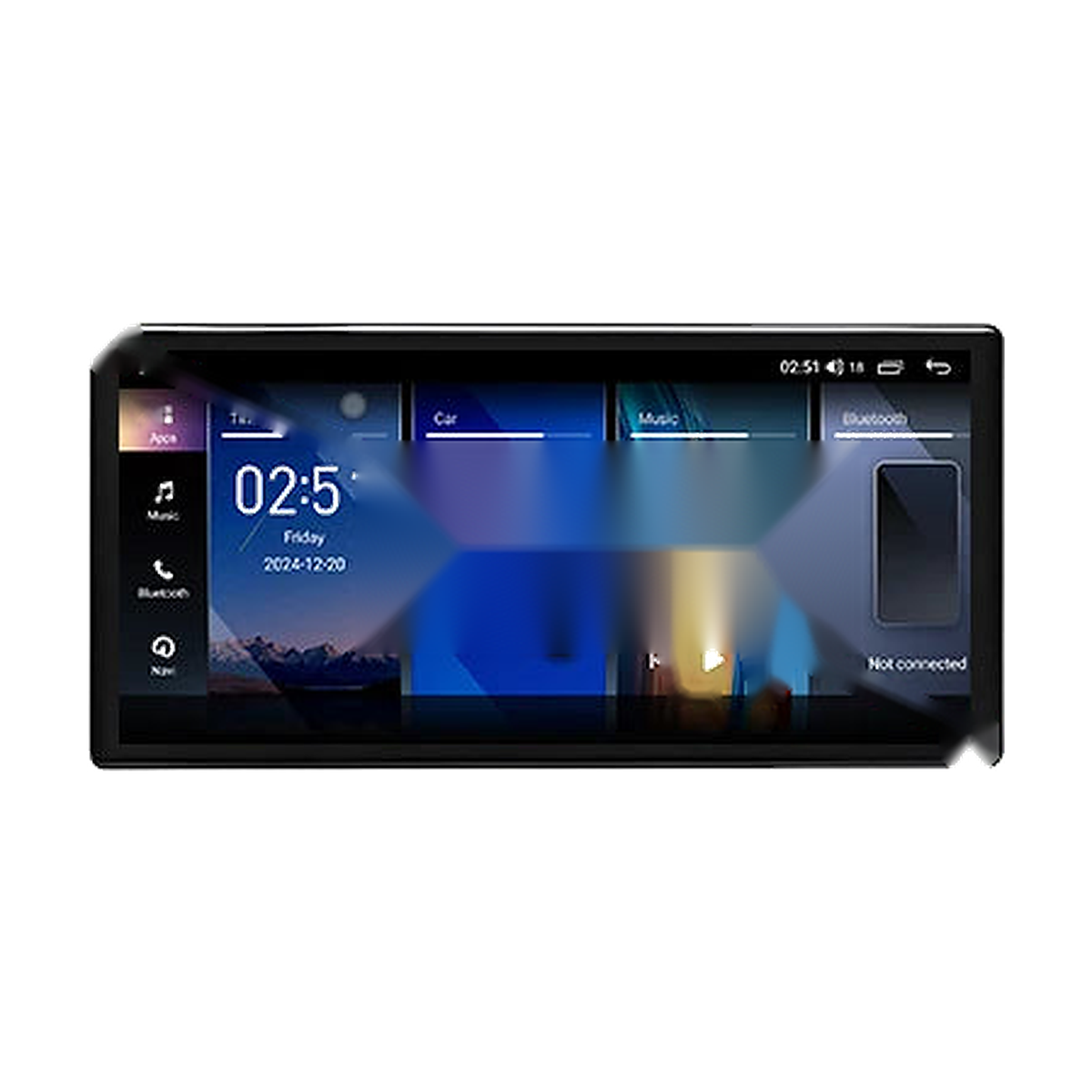 12.3 inch Android screen, 2GB/32GB configuration, for BMW X3 G01, X4 G02, EVO (2018 to 2020)