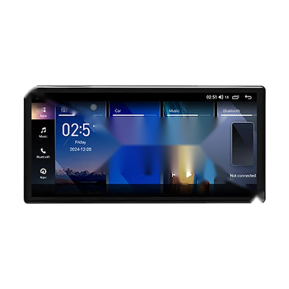 12.3 inch Android screen, 2GB/32GB with DVR, for BMW X3 G01, X4 G02, EVO (2018 to 2020)
