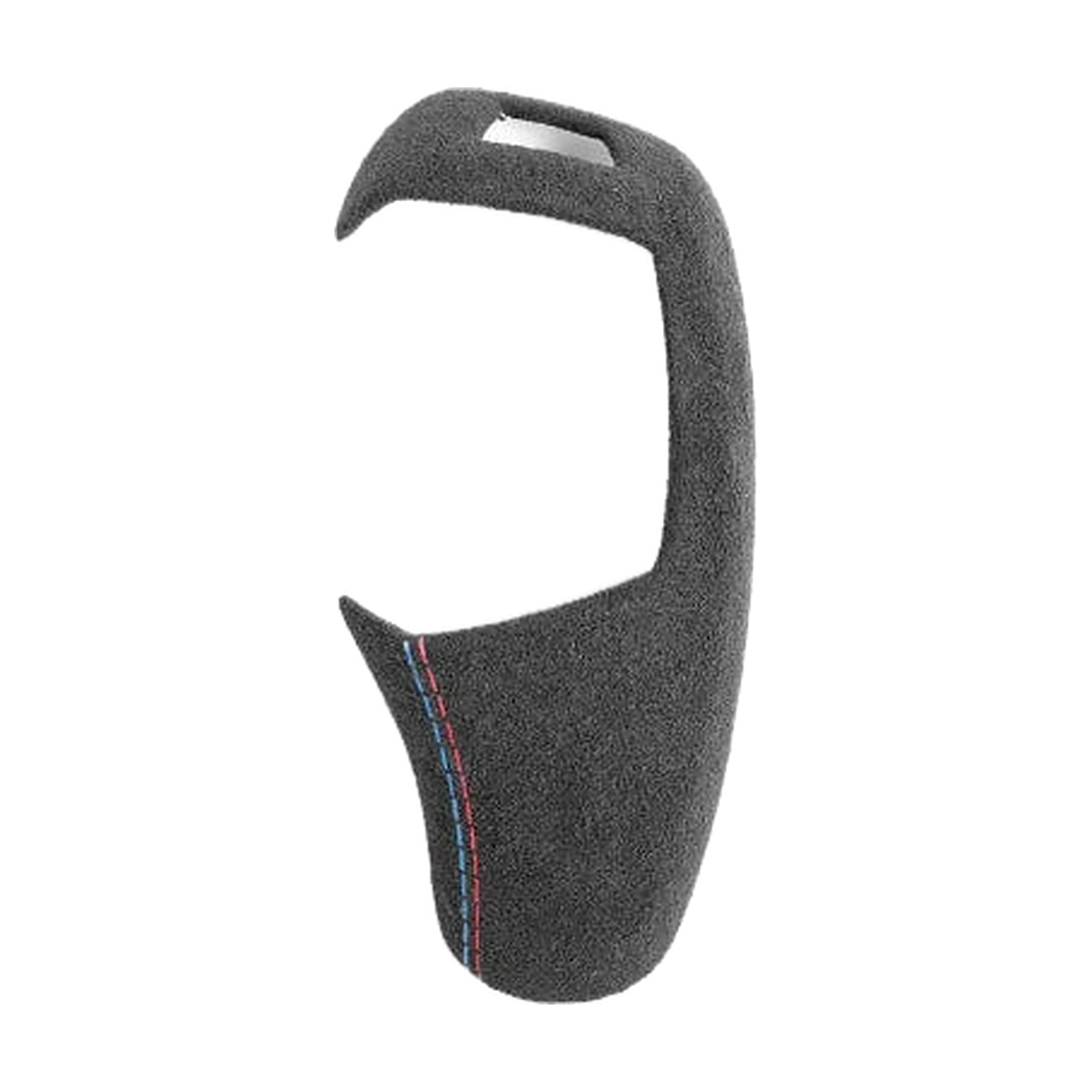 Suede-look gear selector cover, Type A LHD finish, for BMW F20, F30, F32, F10, F15, F25 (2009-2021)
