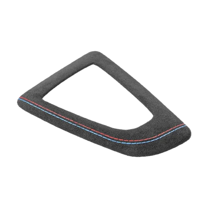 Suede-look gear panel cover, LHD, for BMW F20, F30, F32, F10, F15, F25 (2009-2021)