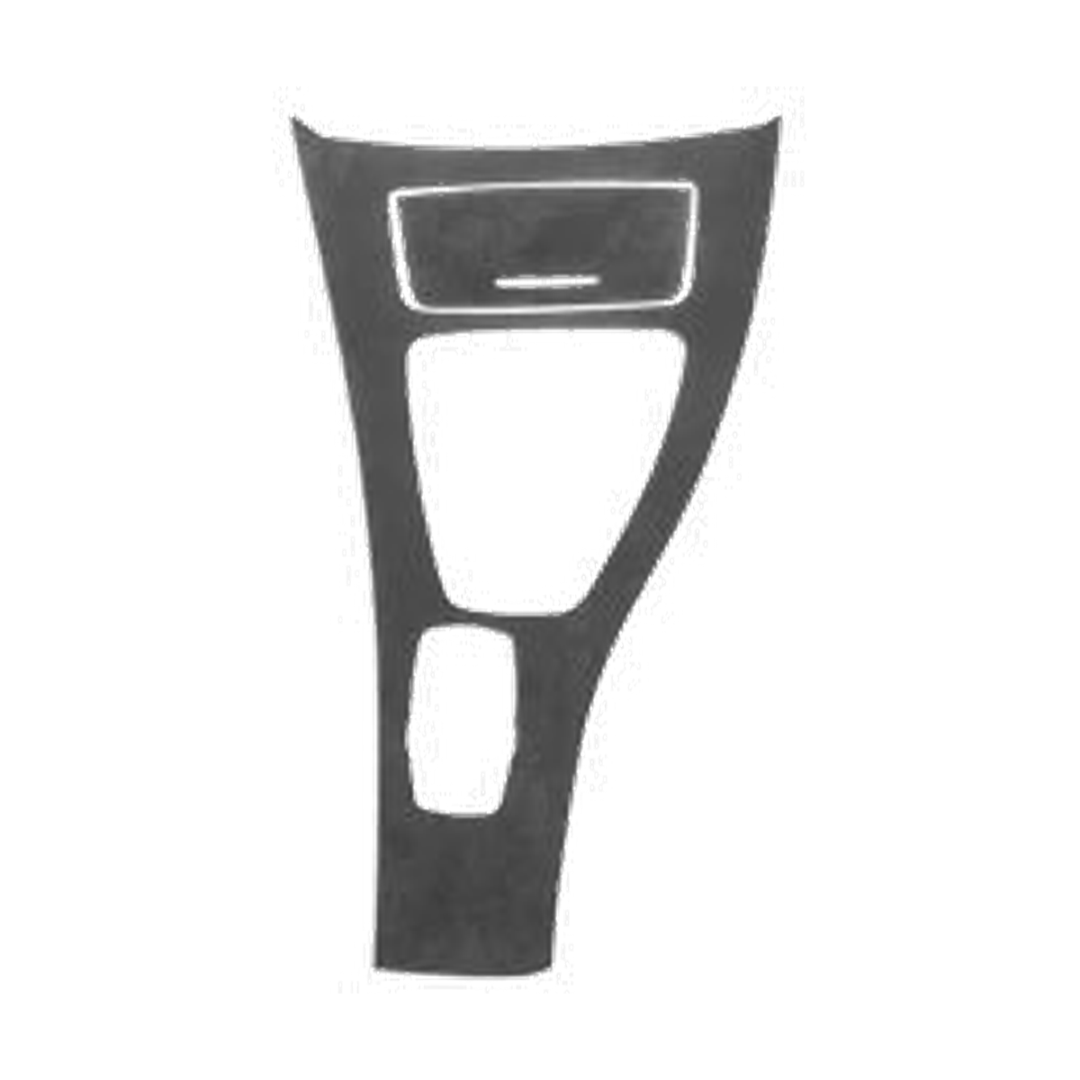 Center console panel shape, Style D, right-hand drive, for BMW E90, E92, E93 (2005-2012)