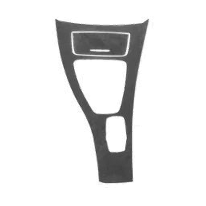 Center console panel shape, Style D, left-hand drive, for BMW E90, E92, E93 (2005-2012)