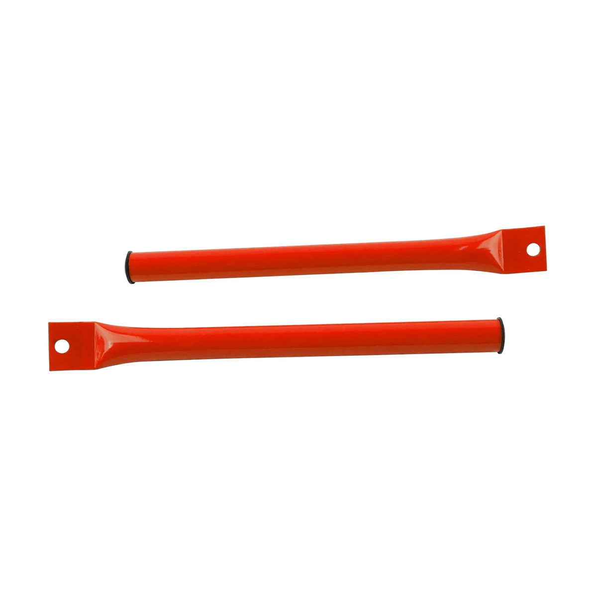 Red kidney grille V-brace bars pair for BMW 3 Series E90, E91, E92, E93 (2006-2013)