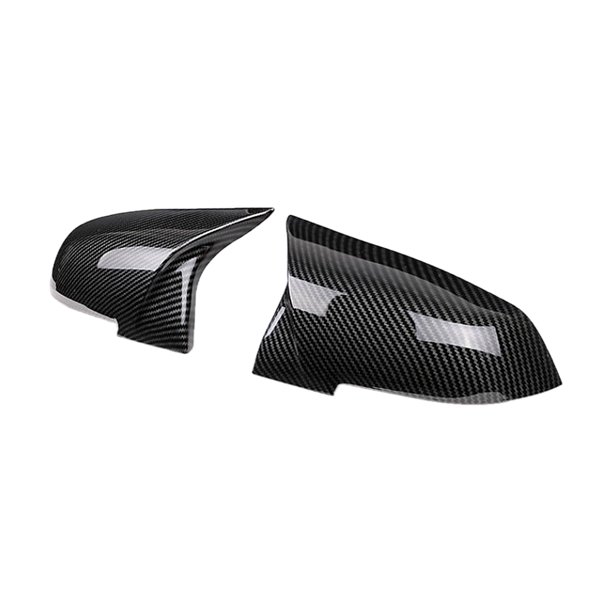 Mirror Caps for BMW 1/2/3/4 Series F20, F22, F30, F32, F36, Carbon Fiber Look