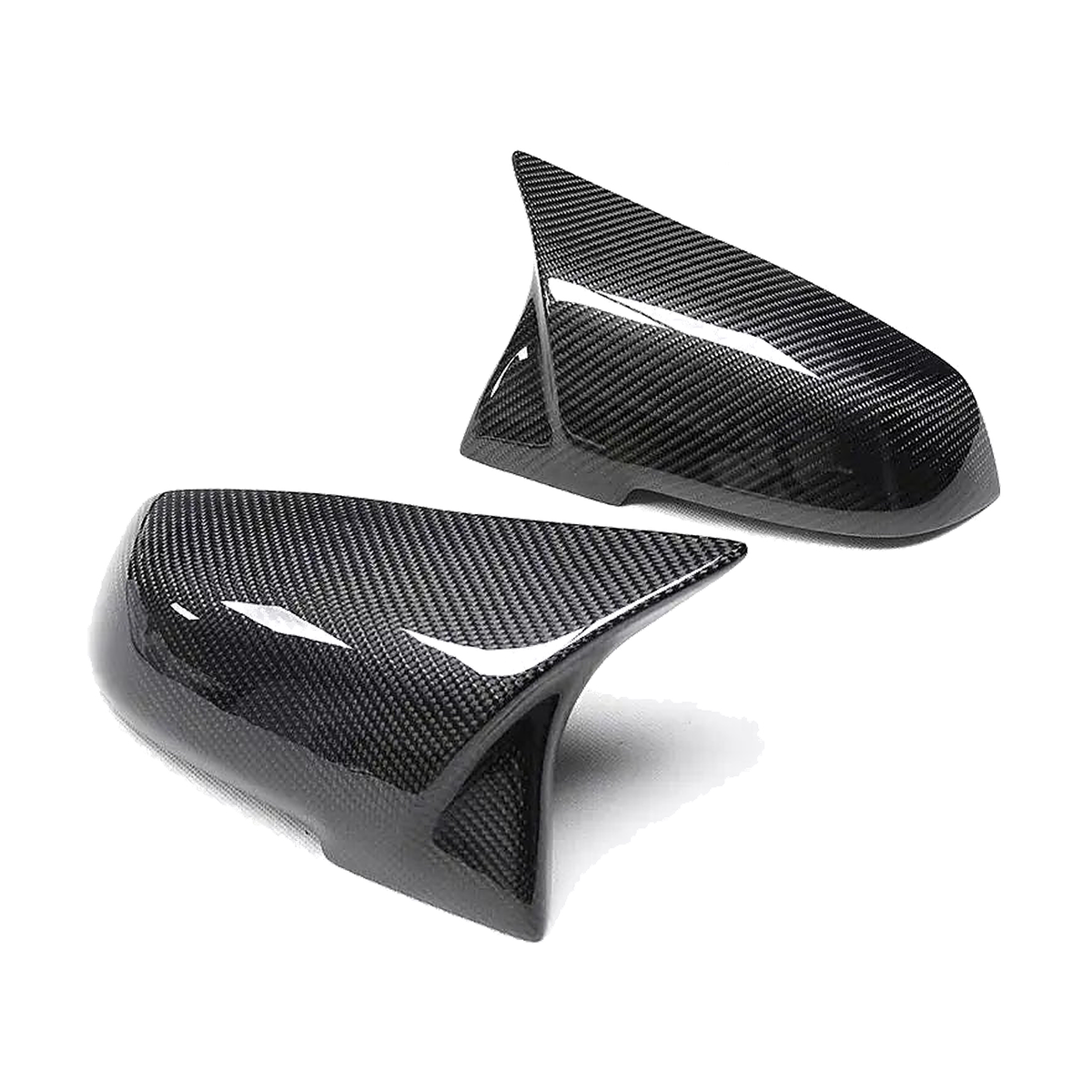 M4-Style Mirror Caps for BMW F20, F22, F30, F32, F87, E84, view 4
