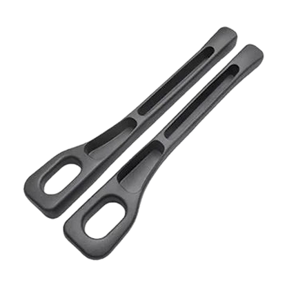 Black seat gap filler pair with storage slot for BMW 3 Series F30 / E90 / G20