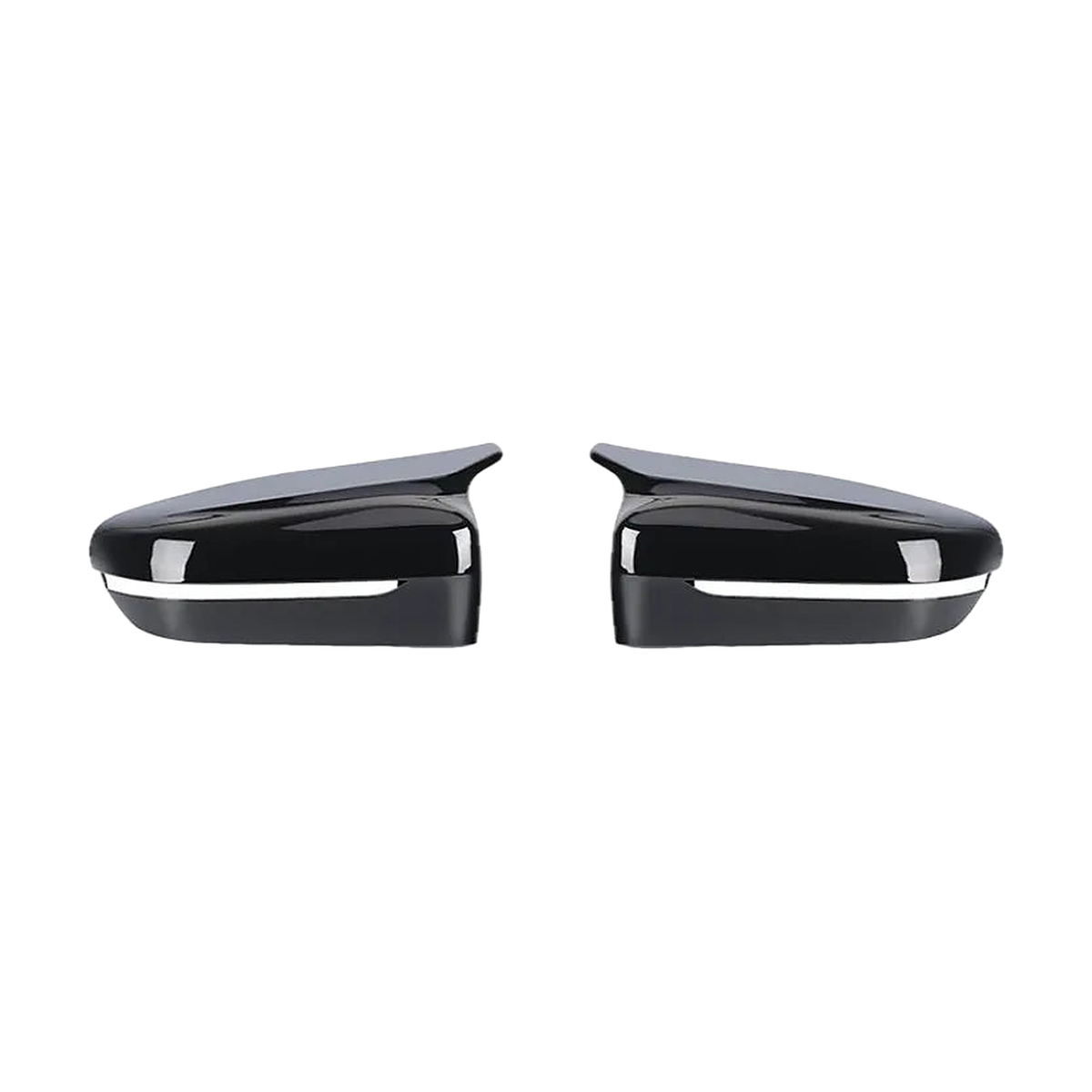 Mirror Covers for BMW 3/4/5/7/8 Series G20, G22, G30, G11, G14, Gloss Black