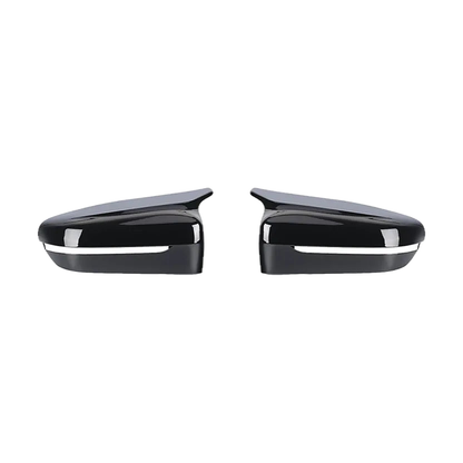 Mirror Covers for BMW 3/4/5/7/8 Series G20, G22, G30, G11, G14, Gloss Black