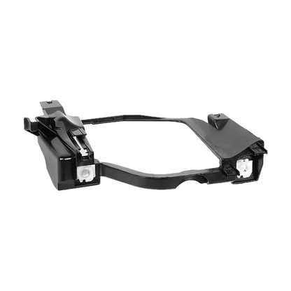 Right side black headlight mounting bracket with nut clips, for BMW 5 Series E60 / E61