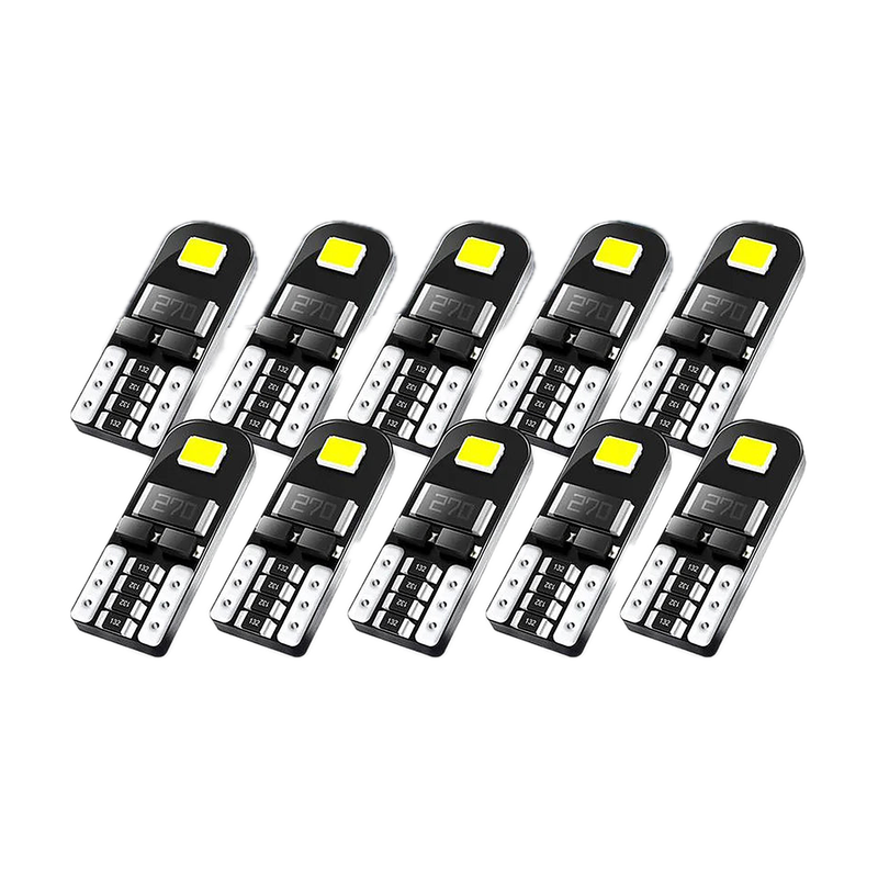AUXITO T10 W5W LED Bulbs, 10-Pack, 6000K White, universal fit for BMW
