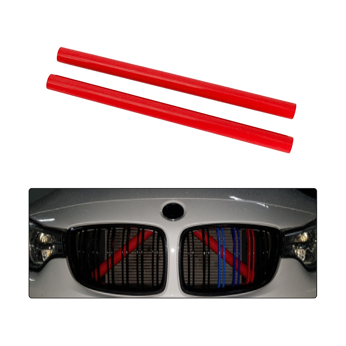 Kidney Grille Colour Strips for BMW 1-7 Series F20, F30, F32, F10, view 4