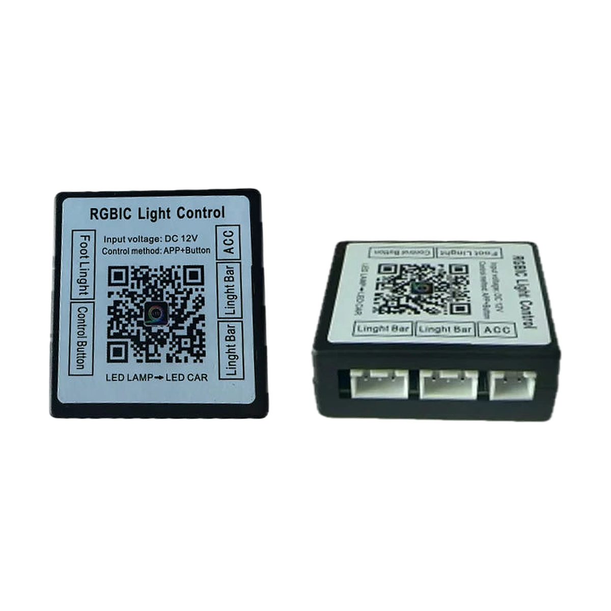 RGBIC Ambient Light Add-On Controllers and Strips, universal fit for BMW