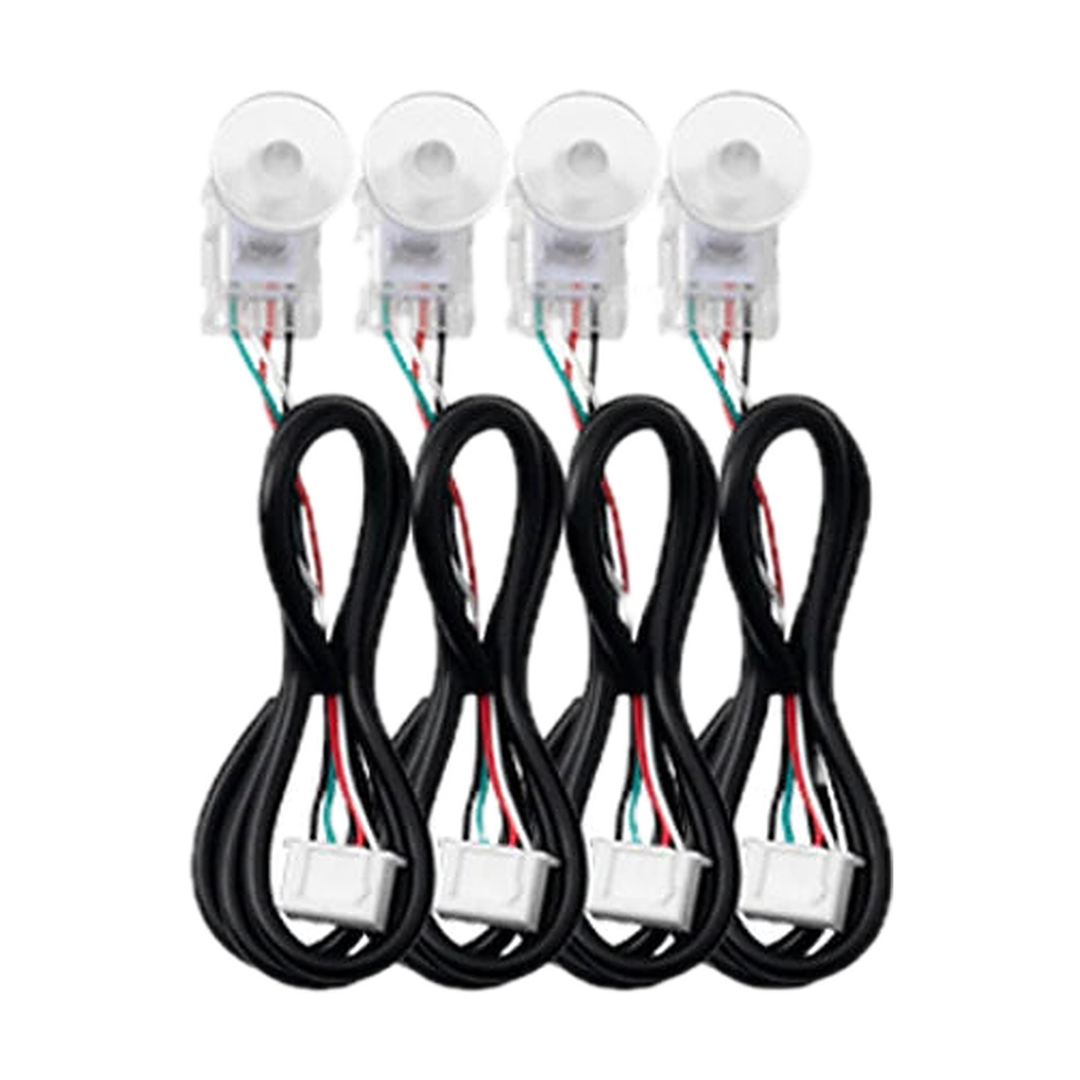 RGBIC Ambient Light Add-On Controllers and Strips, universal fit for BMW, RGB Storage Lights · 4 pcs