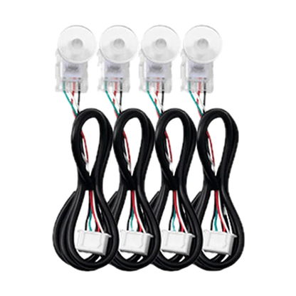 RGBIC Ambient Light Add-On Controllers and Strips, universal fit for BMW, RGB Storage Lights · 4 pcs