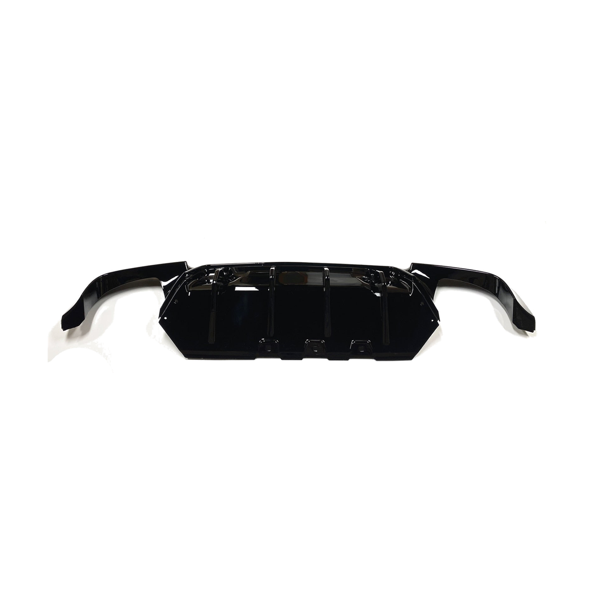 Rear Diffuser for BMW 5 Series F10, F11 with M Sport Bumper, Gloss Black