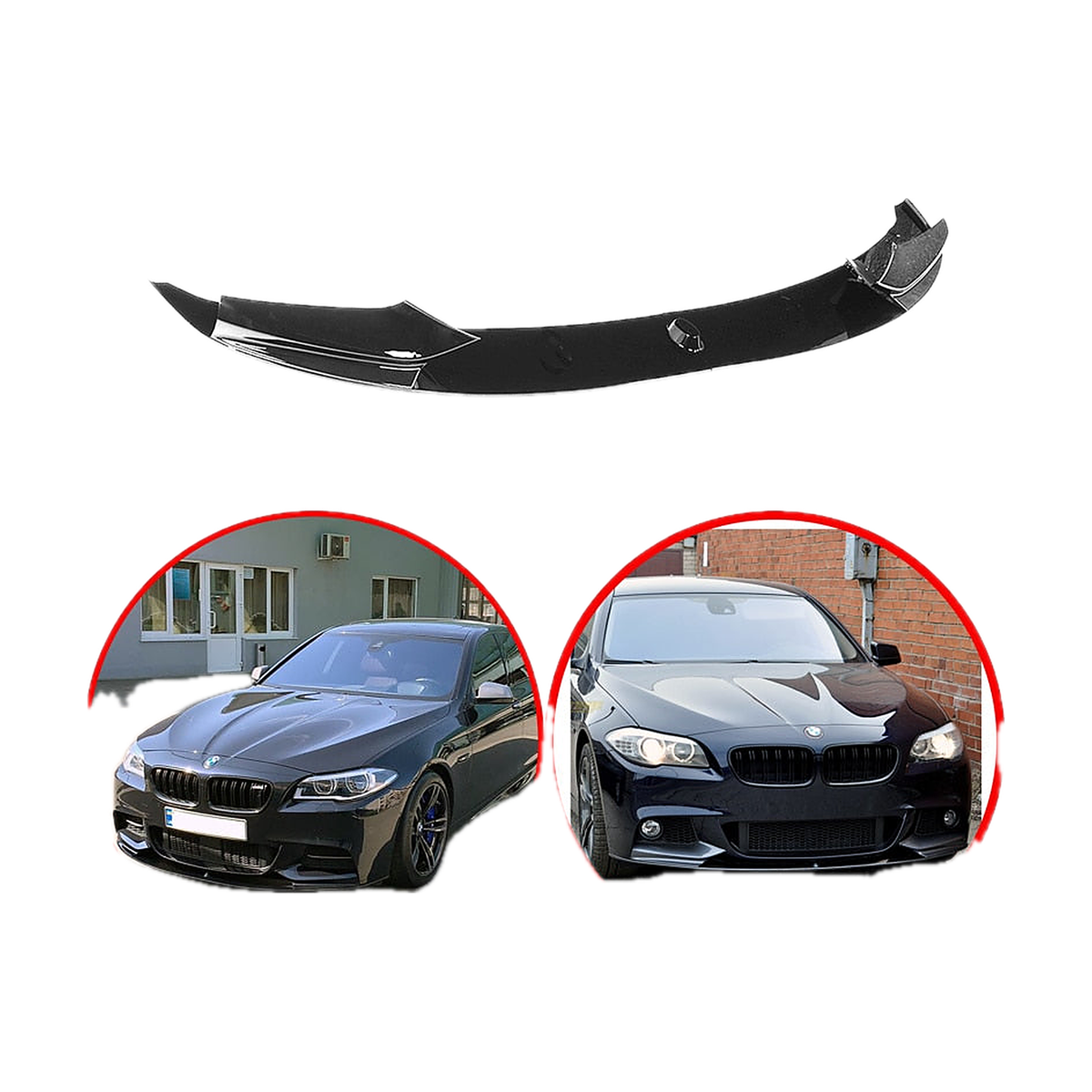 Front Lip Spoiler for BMW 5 Series F10 / F11 M Sport