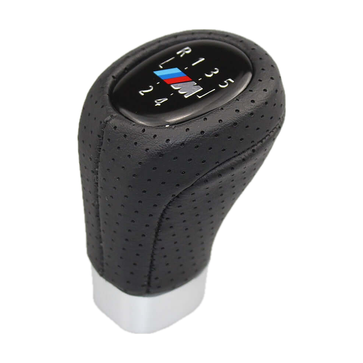 PU Leather Gear Knob, 5 or 6-Speed Manual, universal fit for BMW