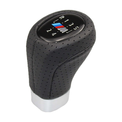 PU Leather Gear Knob, 5 or 6-Speed Manual, universal fit for BMW