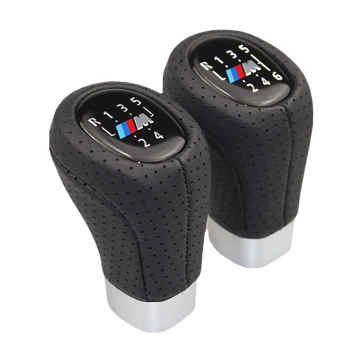 PU Leather Gear Knob, 5 or 6-Speed Manual, universal fit for BMW, view 2