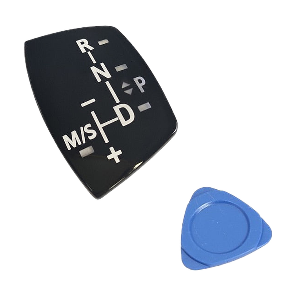 Gear Knob Cover Sticker, No Emblem, for BMW F30, F10, F32, X3 F25, X5 F15, view 2