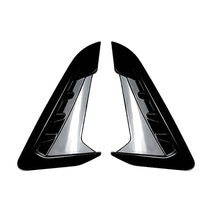 Side Fender Vent Trims for BMW X3 G01, X4 G02 M Sport, Gloss Black