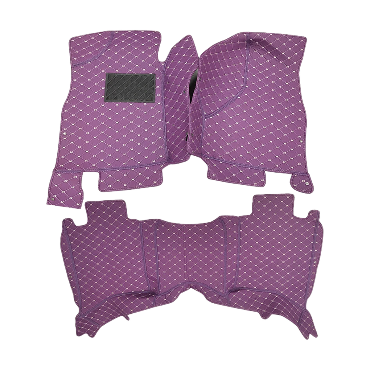 Custom-Fit Floor Mat Set for BMW iX3 Electric NA5, Purple