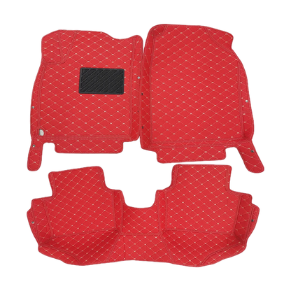 Custom-Fit Floor Mat Set for BMW iX3 Electric NA5, Red
