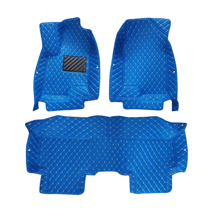Custom-Fit Floor Mat Set for BMW iX3 Electric NA5, Blue