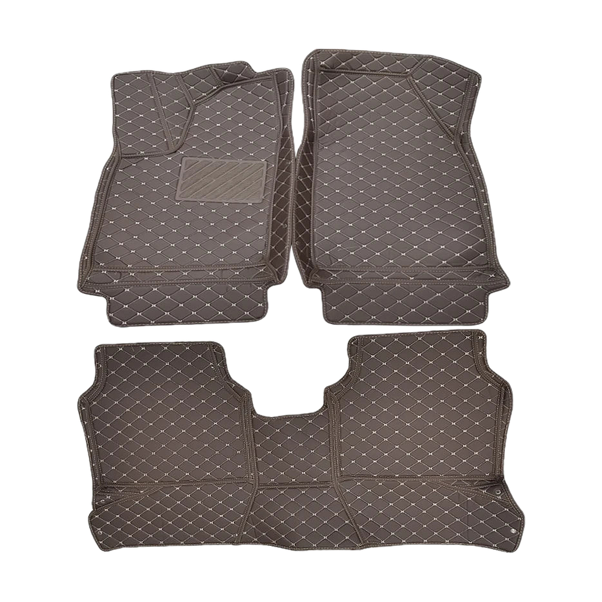 Custom-Fit Floor Mat Set for BMW iX3 Electric NA5, Coffee