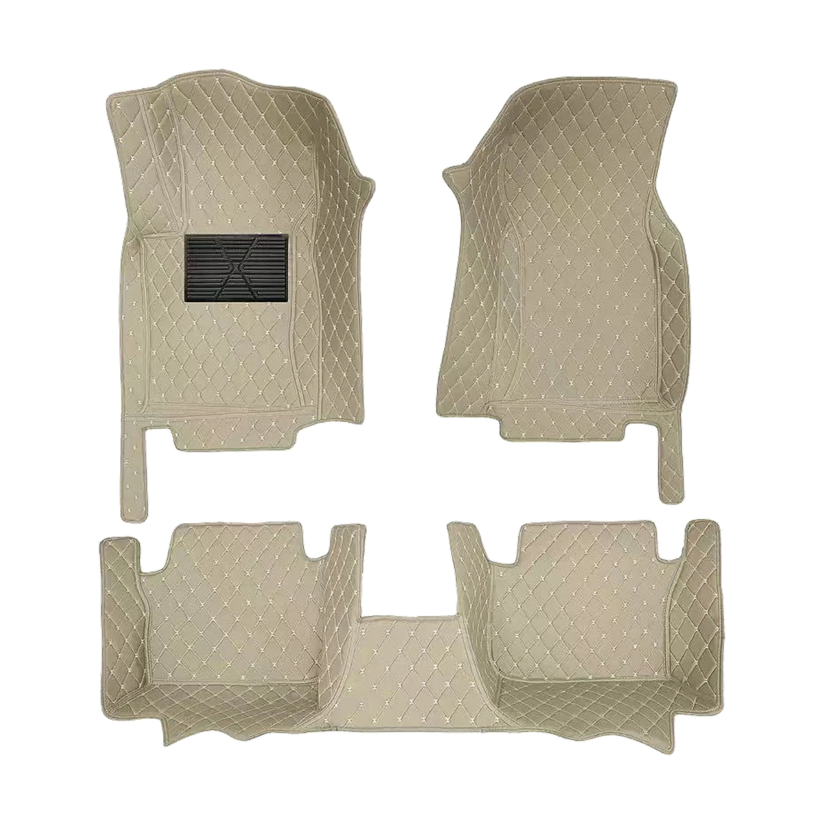 Custom-Fit Floor Mat Set for BMW iX3 Electric NA5, Beige