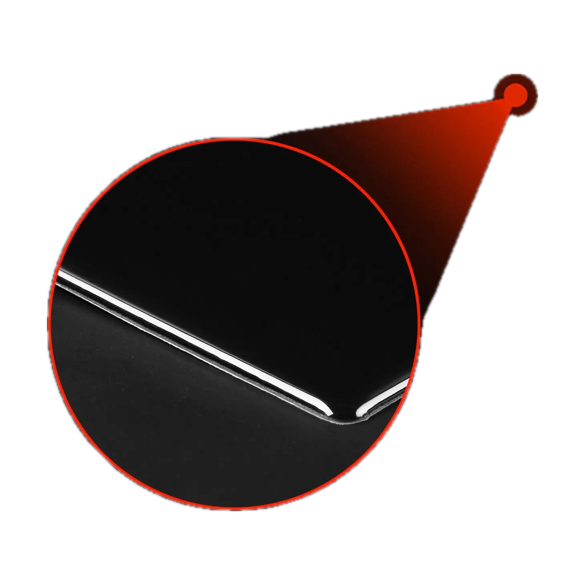 Passenger Dashboard Trim Panel Cover for BMW Z4 E85, Black Plastic