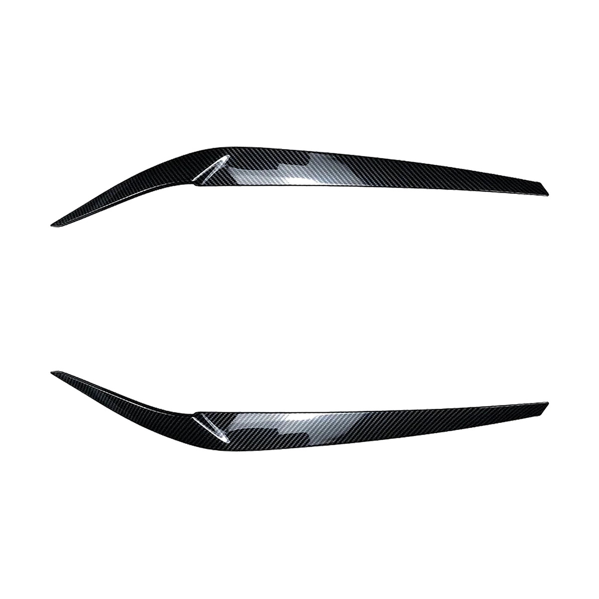 Headlight Eyelids for BMW 5 Series G30, G31, G38 and M5 F90, Carbon Fiber Look