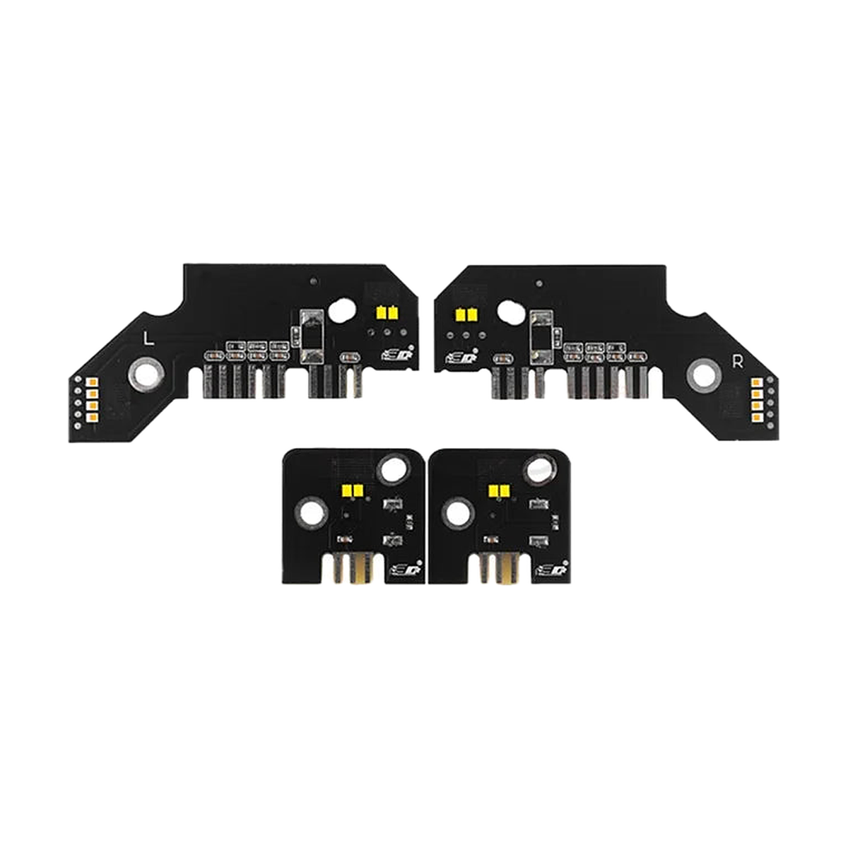 DRL colour board set, left and right main boards with two small boards, for BMW G20 / G21 LED headlights incl. M340i