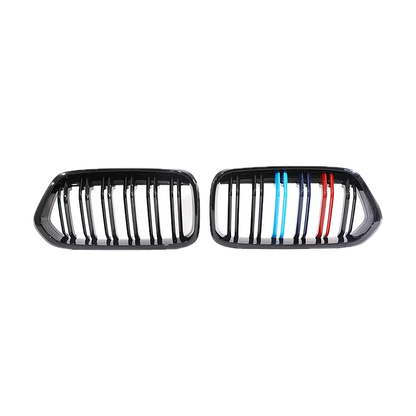 Front Kidney Grille Set for BMW X2 F39, Dual M Color