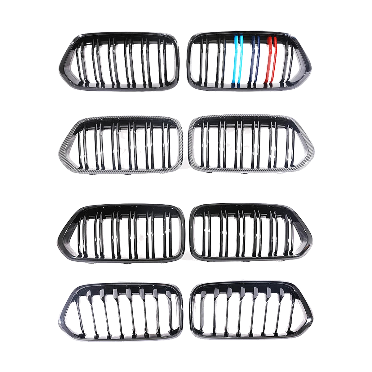 Front Kidney Grille Set for BMW X2 F39, view 5