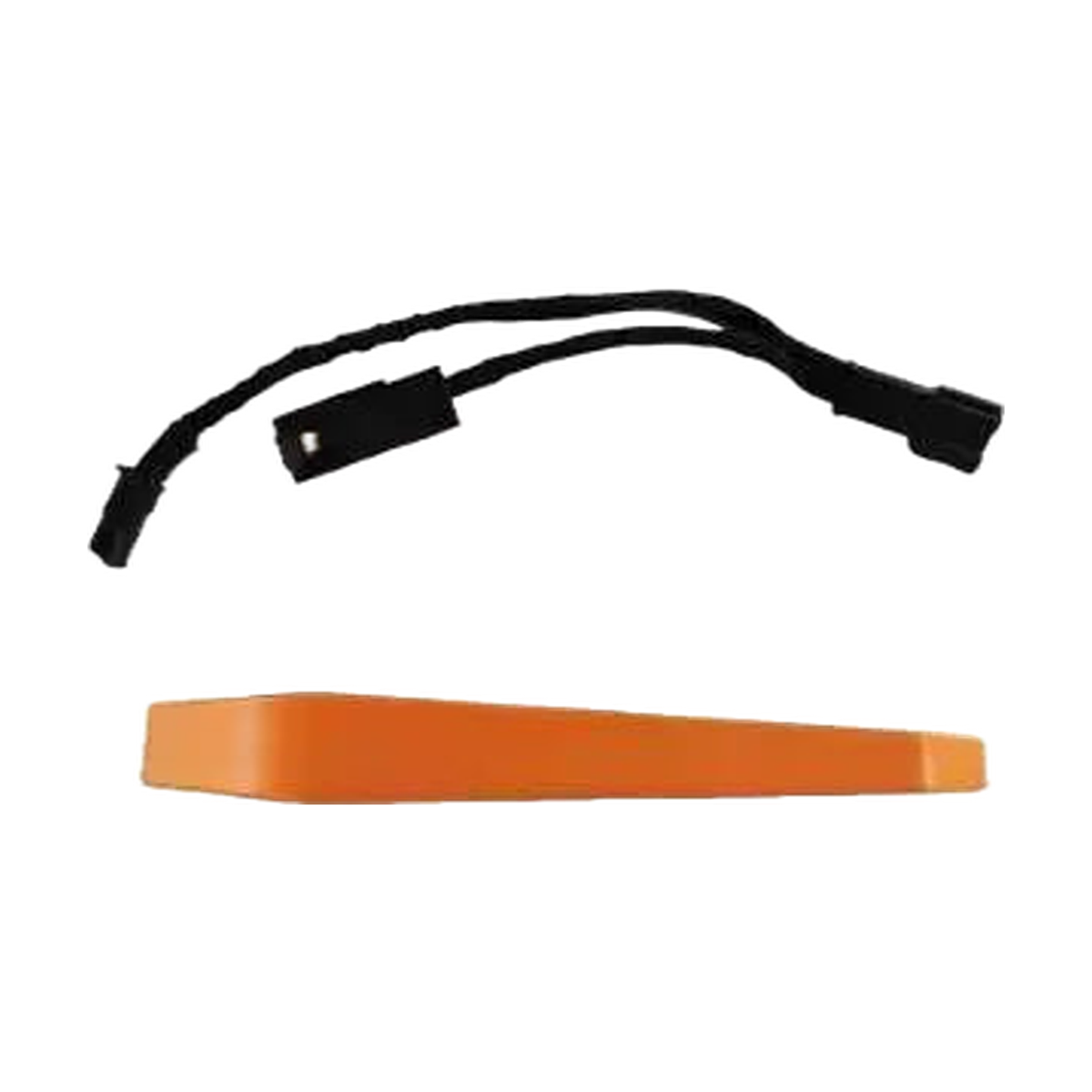 White and orange LED cup holder light harness with trim tool, for BMW F30 / F31 / F34 / F32 / F36 LCI