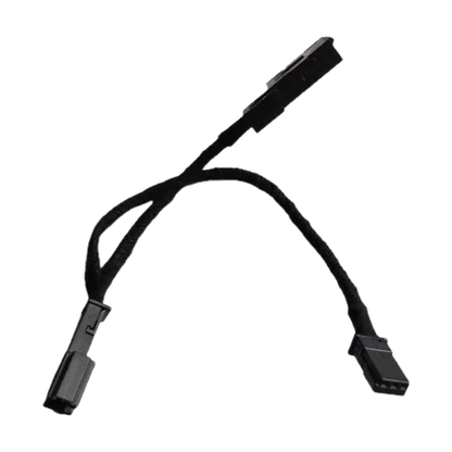 LED cup holder light harness showing both plug connectors, looped view, for BMW F30 / F31 / F34 / F32 / F36 LCI