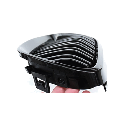 Gloss Black Kidney Grilles (Pair) for BMW 3 Series F30 / F31 / F35, view 2