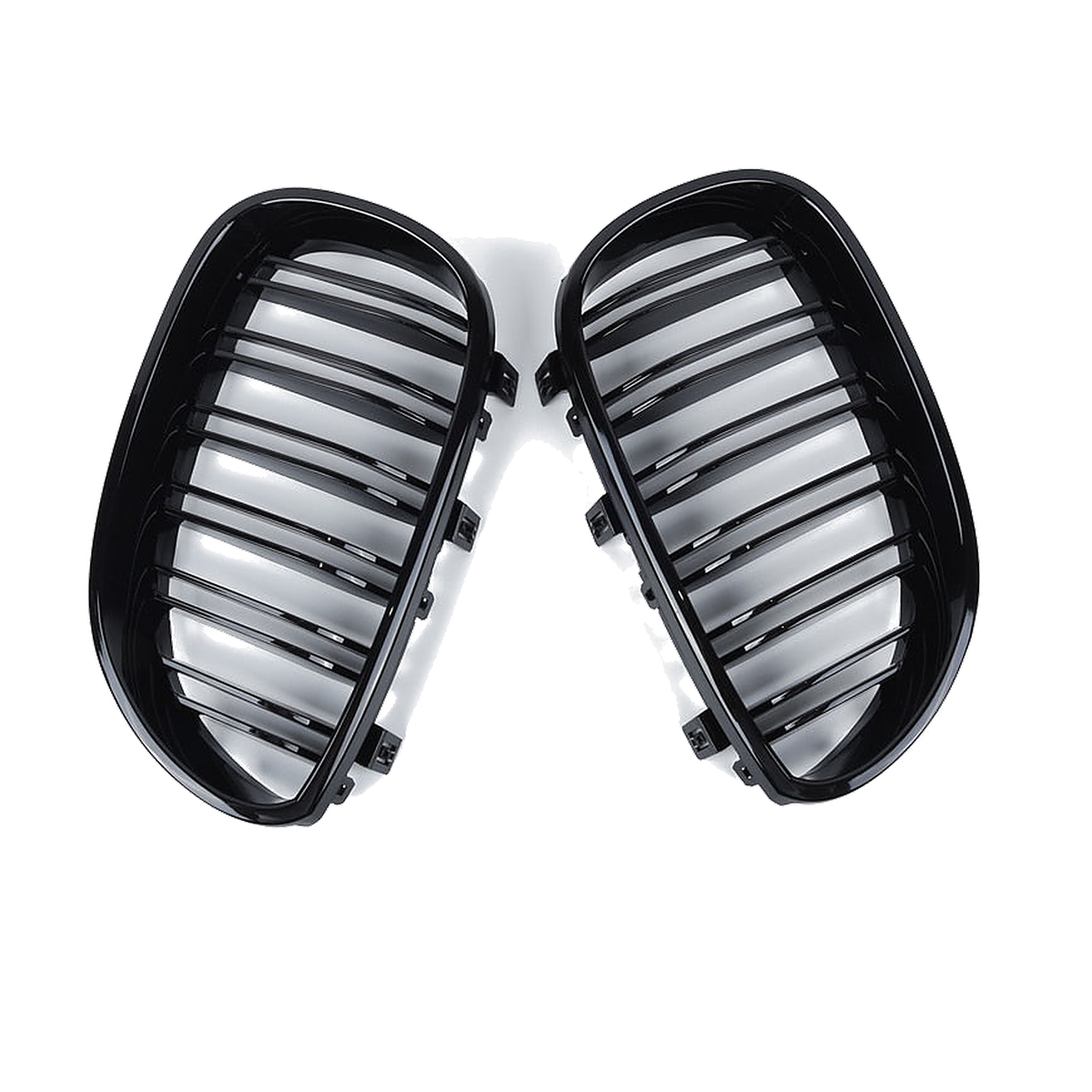 Gloss Black Kidney Grilles (Pair) for BMW 3 Series F30 / F31 / F35, view 3