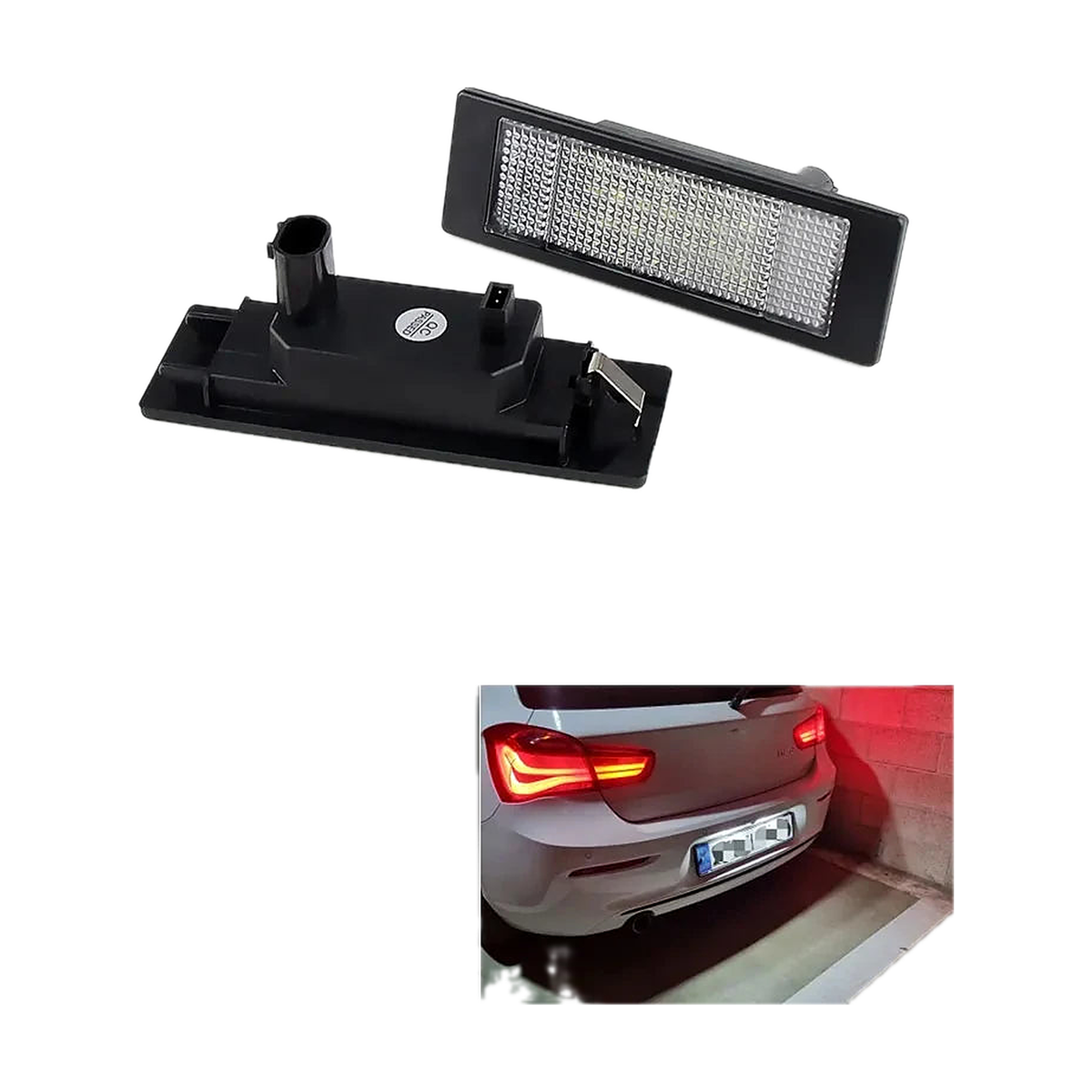 LED Number Plate Lights for BMW E81, E87, E63, E64, E85, E86