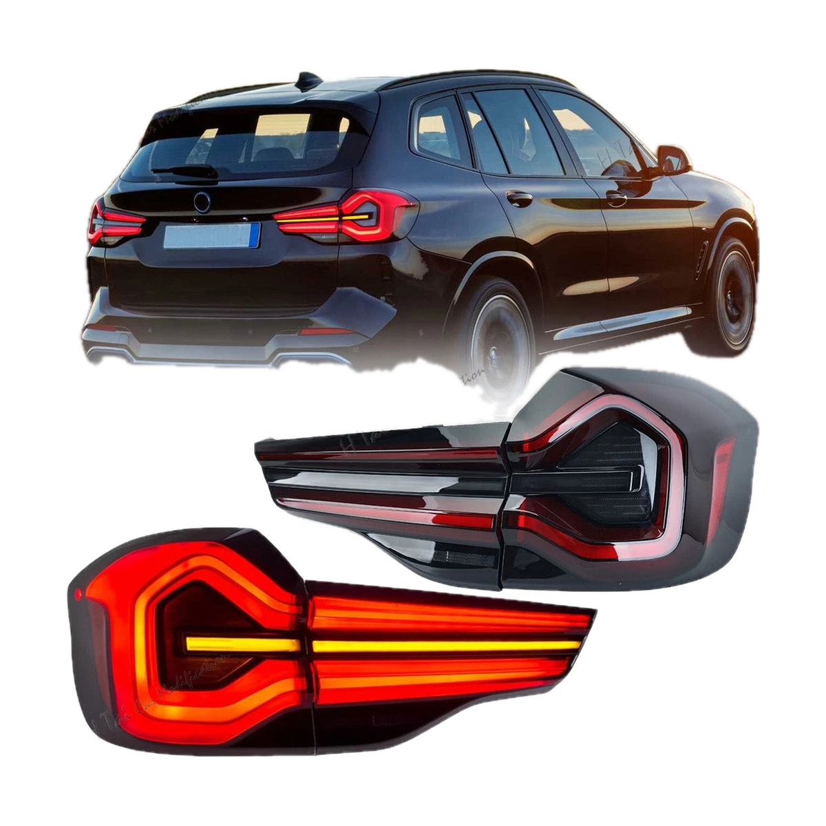 LED Tail Lights with Sequential Indicators for BMW X3 G01 / G08