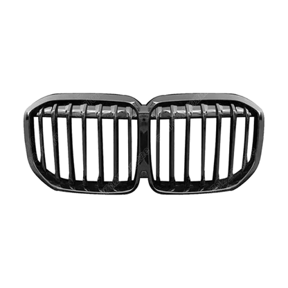 Kidney Grille for BMW X7 G07, Single Line Black