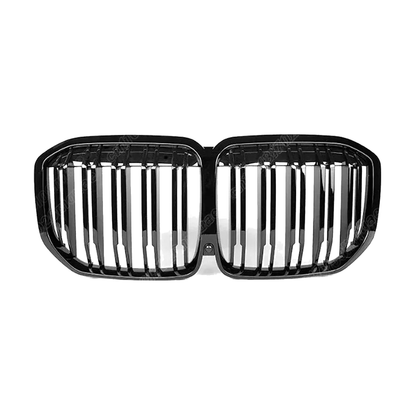 Kidney Grille for BMW X7 G07, Double Line Black